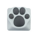 ZOMO　ABS Kitty Paw Keycap White Grey ゲーミングキーキャップ グレー　ABSKITTYPAWWHITEGREY