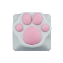 ZOMO@ABS Kitty Paw Keycap White Pink Q[~OL[Lbv zCg@ABSKITTYPAWWHITEPINK