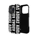 adidas iPhone 14 Pro用SP Snap Case Logo FW22 black/white 50246 [50246]