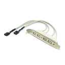 変換名人JAPAN PCIブラケット用 USB2.0(4ポート) 延長ケーブル PCIBUSB4 ホワイト PD8708