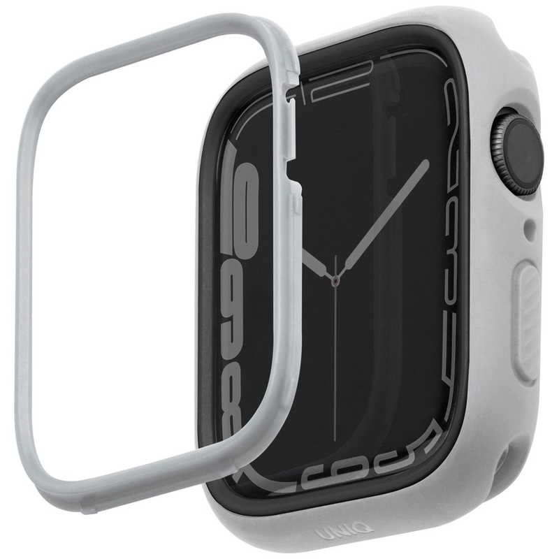 KENZANMODUO Apple Watch CASE WITH INTERCHANGEABLE PC BEZEL 45/44MM - CHALK (CHALK/STONE GREY) UNIQUNIQ45MMMDCHSGRY