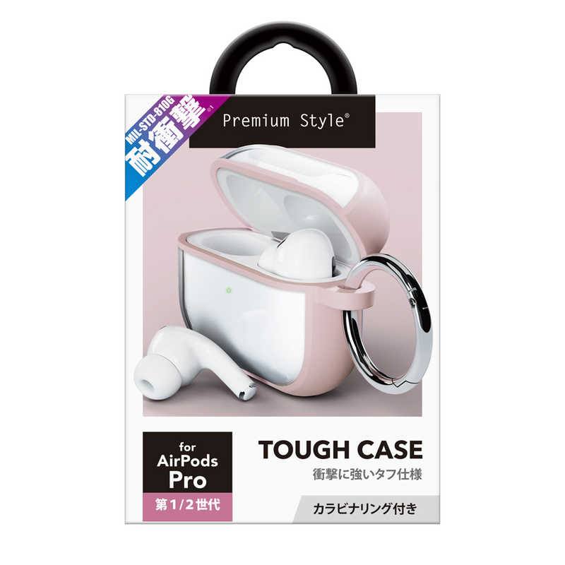 PGAAirPods Pro(2/1) ե Premium Style ԥ󥯡PG-APP2HB03PK