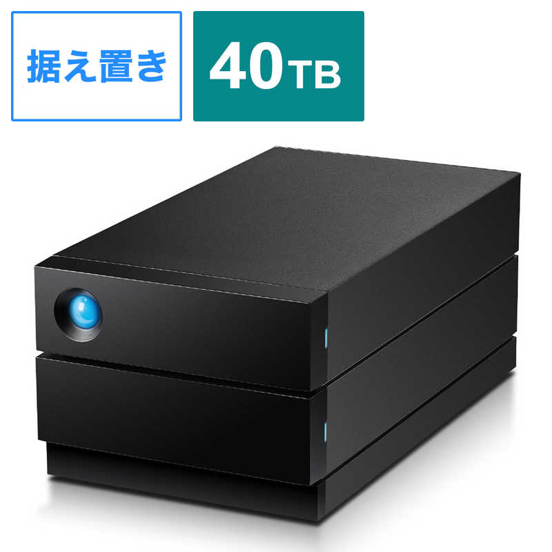 쥳ࡡELECOMդHDD USB-C³ 2big RAID(Mac/Windows11б) [40TB /֤]STHJ40000800