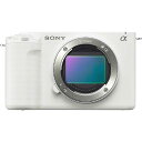 ソニー　SONY　ミラーレス一眼カメラ　VLOGCAM ZV-E1 W ボディ ホワイト