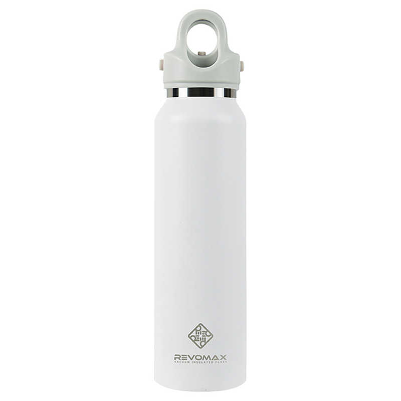 REVOMAX　炭酸対応真空断熱ボトル 16oz [473ml ワンタッチ] マットホワイト [炭酸 ...
