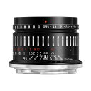 銘匠光学 35mm f/0.95 C ニコンZ用 APS-C ブラック×シルバー