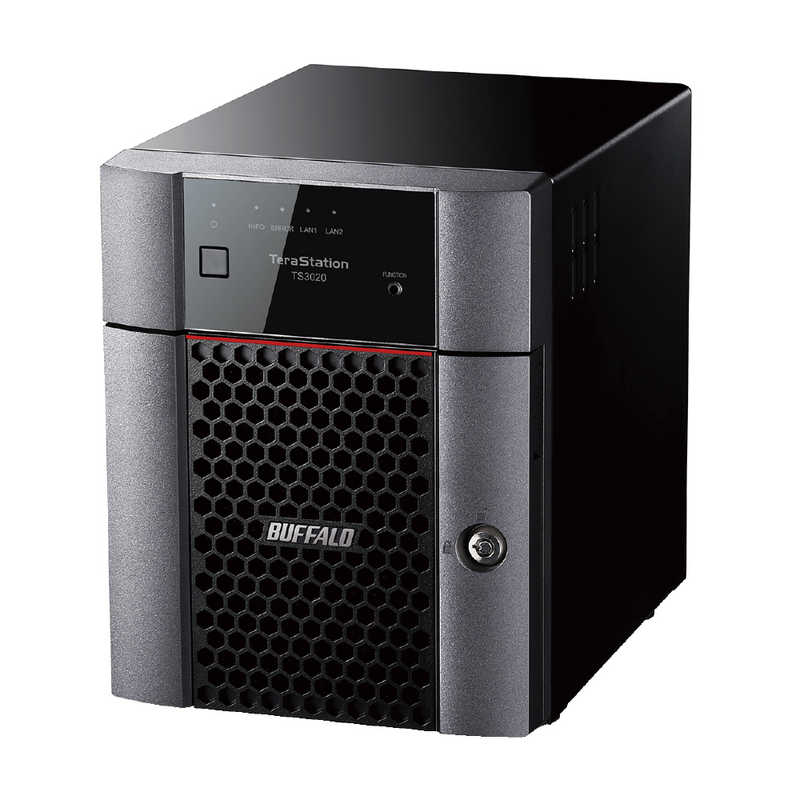BUFFALO　TeraStation TS3020シリーズ 4ベイ デスクトップ 12TB　TS3420DN1204
