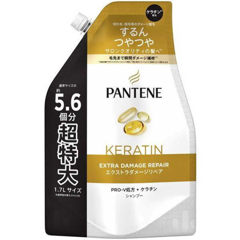 P＆G PANTENE(パンテーン) エクストラダメージケア シャンプー つめかえ用超特大1.7L