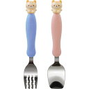 エジソン販売 フォーク&スプーン KIDS マルチケース付 ネコ