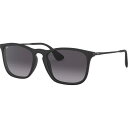 レイバン　Ray-Ban サングラス CHRIS RB4187F 622/8G 54mm ラバーブラック/グレーグラディエント　RB4187F