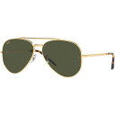 レイバン　Ray-Ban サングラス NEW AVIATOR RB3625 919631 58mm レジェンドゴールド/グリーン　RB3625_91963158