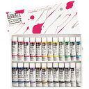 リキテックス レギュラー アクリル絵具 6号 ミキシング 24色セット 15101825