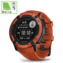 GARMIN@X}[gEHb` Instinct 2X Dual Power Flame Red(SuicaΉ)@010-02805-32