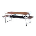 東谷 フォールディングテーブル(W129(96)×D60×H43cm)(3)