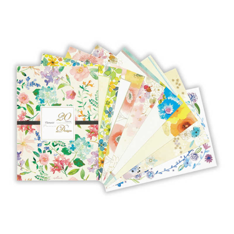 ニホンホールマーク　便箋 20柄フラワー2　EEP818890