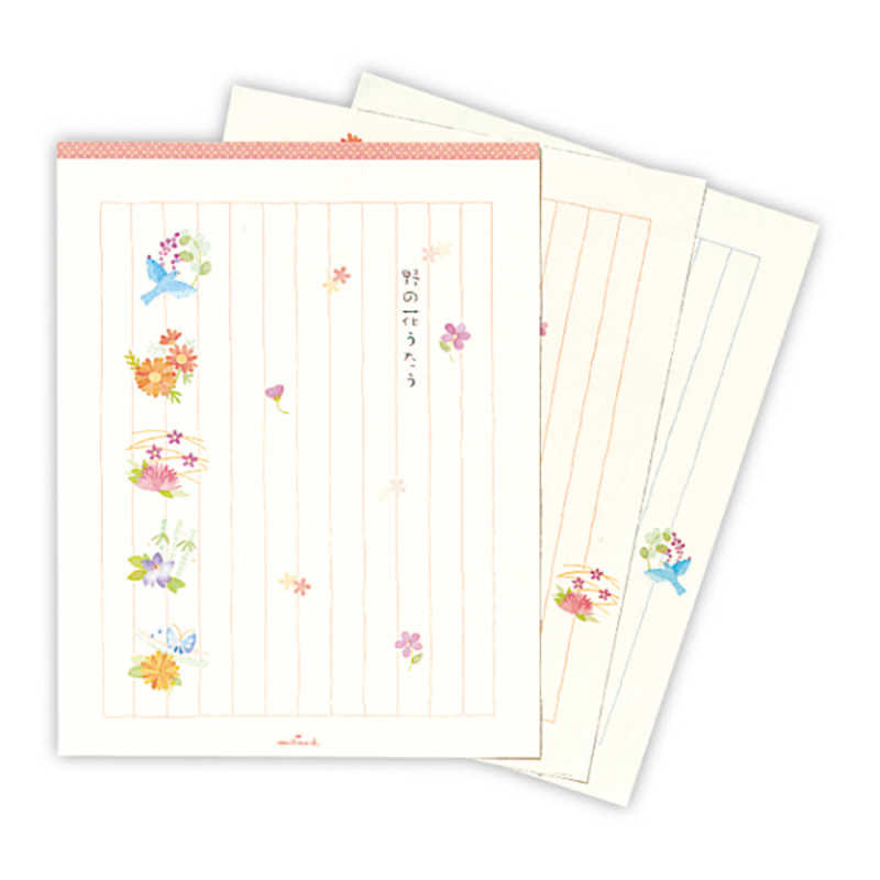 ニホンホールマーク　便箋 野の花うたう3　EEP819026