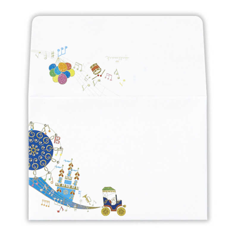 ニホンホールマーク　封筒 ミュージカルパレード2　EEE819484