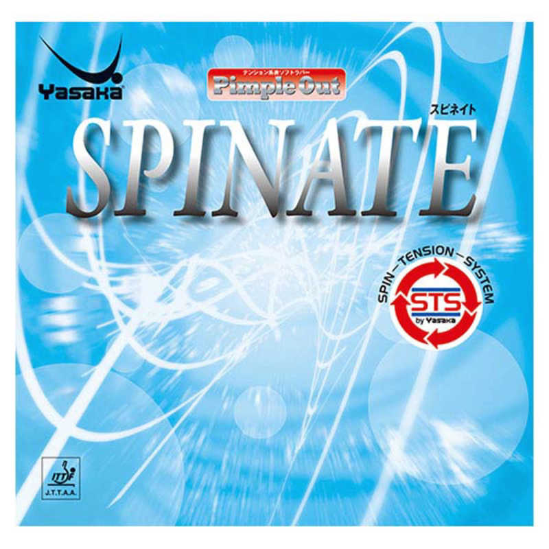 ヤサカ　表ソフトラバー スピネイト SPINATE 特厚 赤 [表ソフト /スピン]　B42