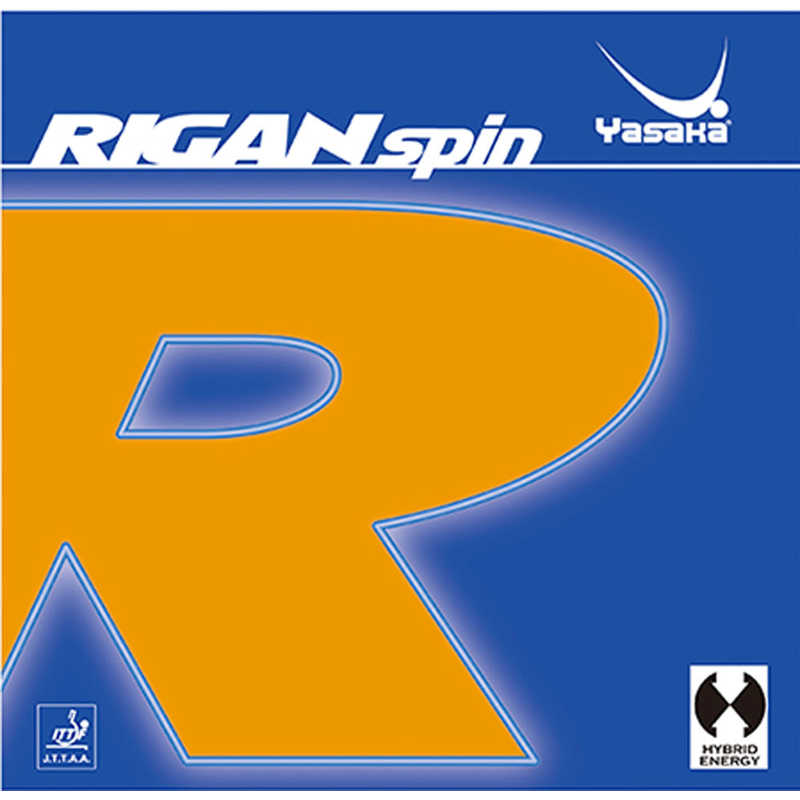ヤサカ　裏ソフトラバー ライガンスピン RIGAN spin 厚 赤 [裏ソフト /スピン]　B86
