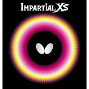 バタフライ　表ソフトラバー インパーシャルXS IMPARTIAL XS TA(特厚) ブラック [表ソフト /テンション]　00420