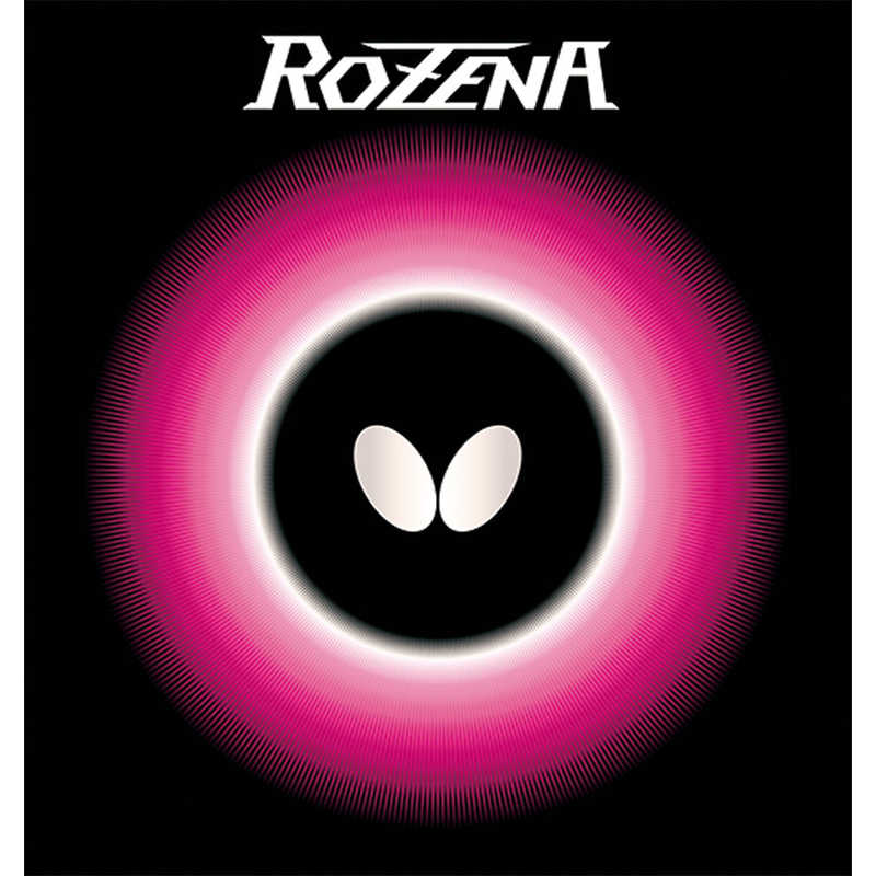 バタフライ　裏ソフトラバー ロゼナ ROZENA A(アツ) レッド [裏ソフト /テンション]　06020