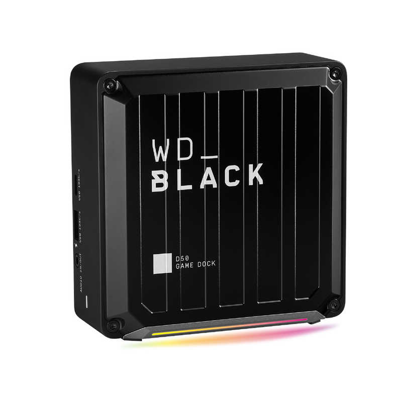 WESTERN DIGITAL　ノートPC用Thunderbolt 3対応ゲームドック 1TB SSD搭載モデル WD_Black D50　WDBA3U0010BBK-NESN