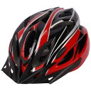 ヒロコーポレーション 自転車用ヘルメット( 適用頭囲約58~61cm/レッド) HED-0265