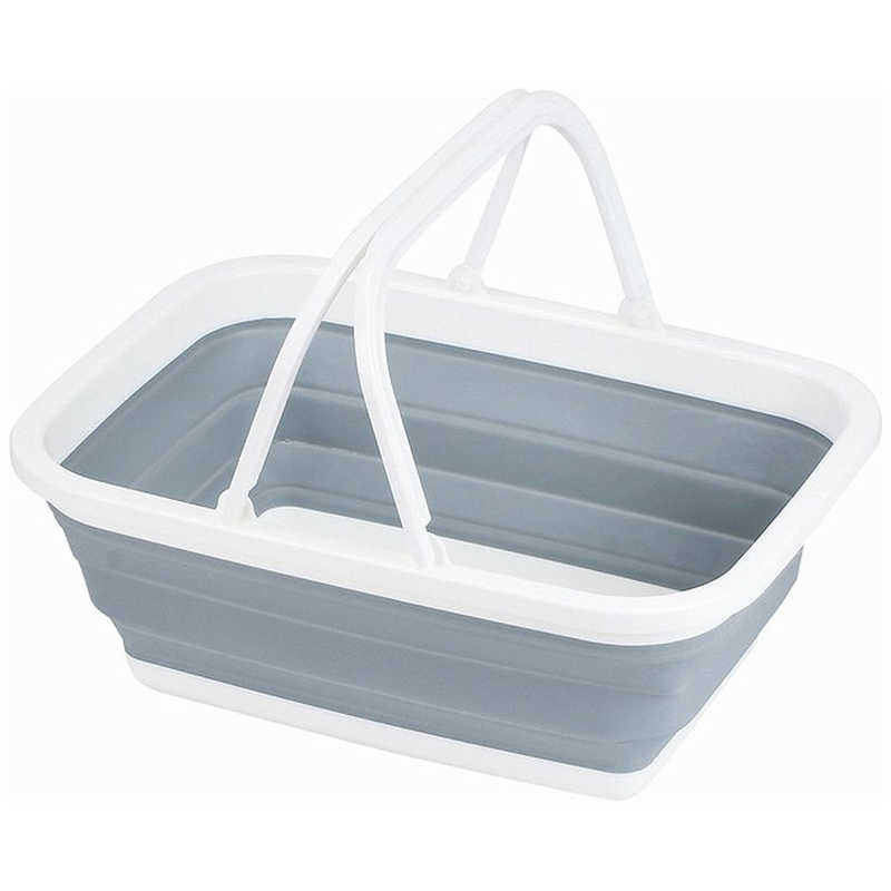 パール金属　キッチンメイト 折りたたみできるマルチバスケット角型　HB6357