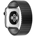 ROA メタルストレッチバンド for Apple Watch 41/40/38mm (Sサイズ) ブラック TF21BK40S(2)