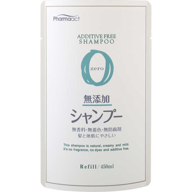 熊野油脂　ファーマアクト 無添加シャンプー替 450ml