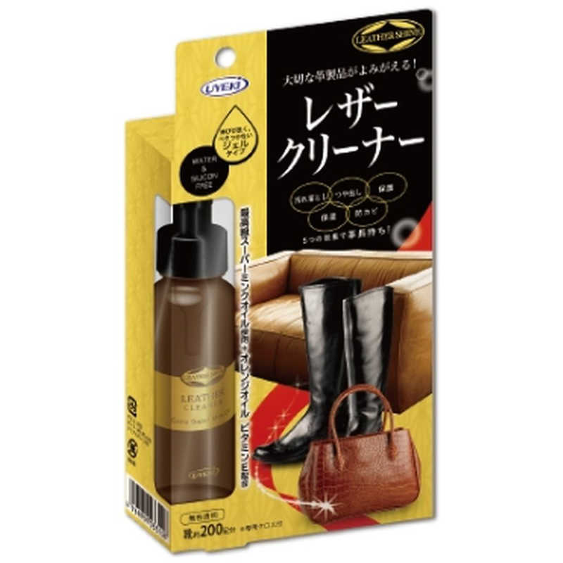 レザークリーナー 専用クロス付 / 本体 / 100ml