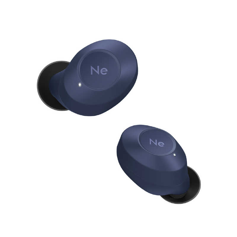 ラディウス 完全ワイヤレスイヤホン ブルー ［リモコン マイク対応 /ワイヤレス(左右分離) /Bluetooth /ノイズキャンセリング対応］ HP-T250BTB