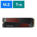 SAMSUNG PCIe 4.0 NVMe M.2 SSD 990 PRO 1TB ヒートシンクモデル 990 PRO with Heatsink ［1TB /M.2］「バルク品」 MZ-V9P1T0G-IT