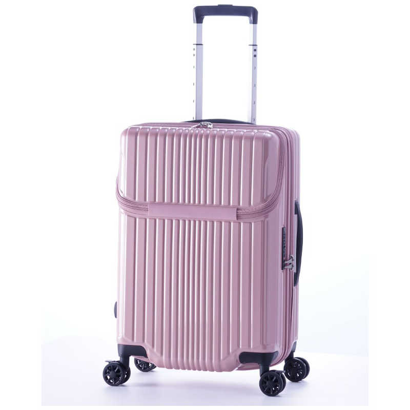 A.L.I　ハードキャリー FiL Pake トップオープンタイプ アッシュコーラル [TSAロック搭載 /52(+10)L]　ALI6060TP22W