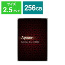 APACER 2.5インチ内蔵SSD 256GB SATA接続 AS350X 7mm 「バルク品」 AP256GAS350XR-1
