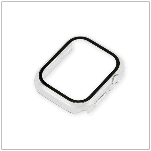 ナカバヤシ Apple Watch Series8用 41mm 液晶保護ガラス+ケース SMWCAW411CL ナカバヤシ Apple Watch Series8用 41mm 液晶保護ガラス+ケース SMWCAW411CL