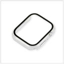 ナカバヤシ Apple Watch Series8用 45mm 液晶保護ガラス+ケース SMWCAW451CL(2)