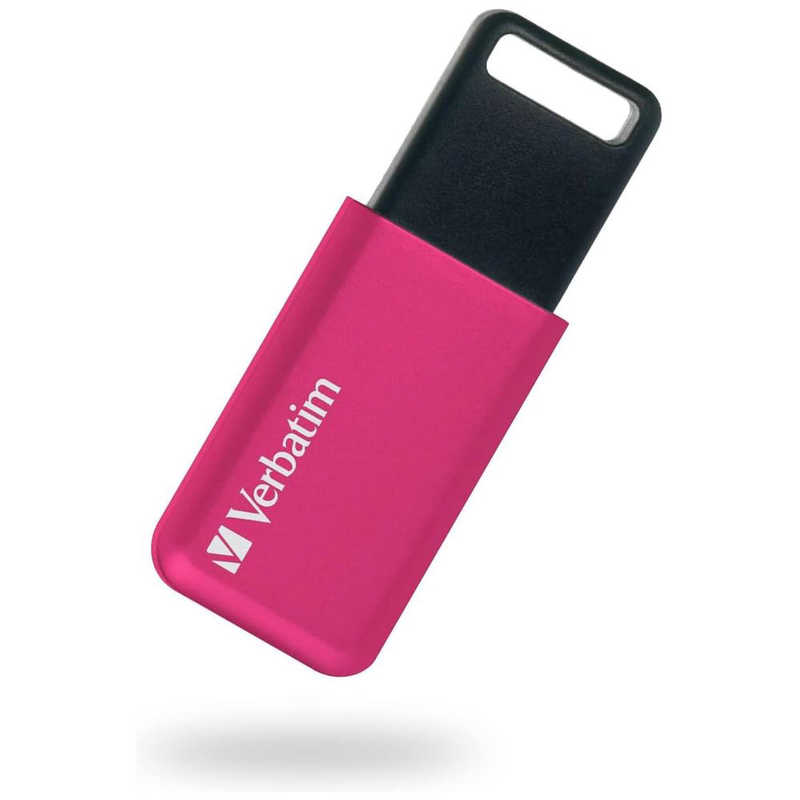 VERBATIMJAPAN　USBメモリ USB Flash メモリー256GB USB3.1 Gen1(USB3.0)準拠 ピンク [256GB]　USBSLM256GPV1