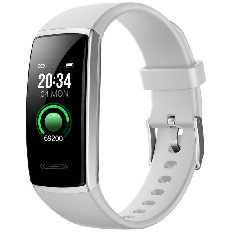 グリーンハウス スマートウォッチ スリム シルバー GH-SMWB-SV
