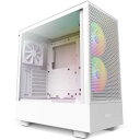 NZXT@PCP[XmATX /Micro ATX /Mini-ITXnH5 Flow RGB zCg@CC-H51FW-R1