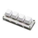 ITPROTECH 〔キーカスタマイズ〕ちょい足しキーボード 4キー USB-A接続 ホワイト MK-04WH(2)