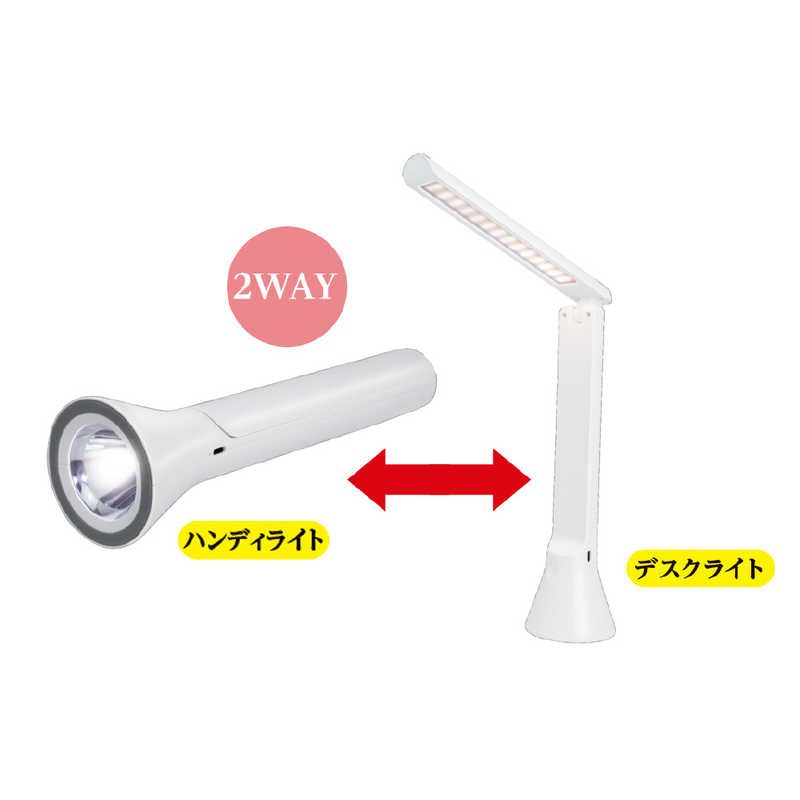 ԡʥåĥ֡2WAYLEDǥ饤 S03LT-006WH