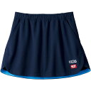 VICTAS レディース 卓球 ユニフォーム スカート インサイド ヘムカラー スカート(INSIDE HEM COLOR SK)(2XSサイズ/) ネイビー 622103(4)