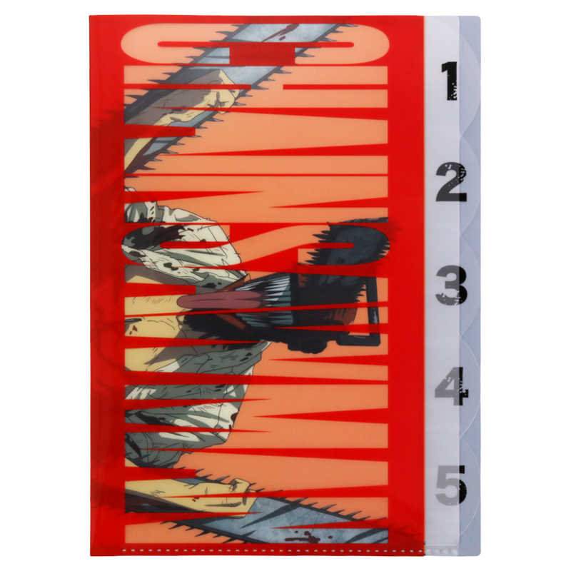 サンスター文具　Dクリアファイル5P チェンソーマン チェンソーマン　S2136368