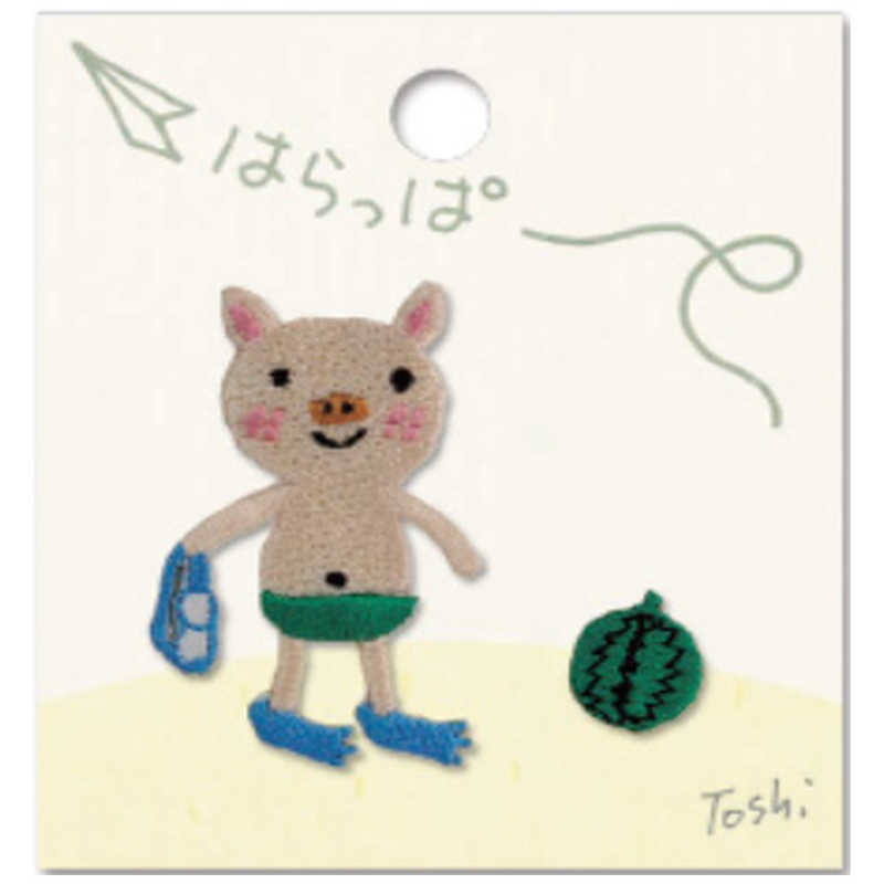 キャプテン　はらっぱワッペン カラー 5　CP159