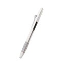 エレコム ELECOM Apple Pencil アップルペンシル 第2世代 ケース ハード カバー ノック式 クリップ ラバーグリップ付 ホワイト TBAPE2KCWH