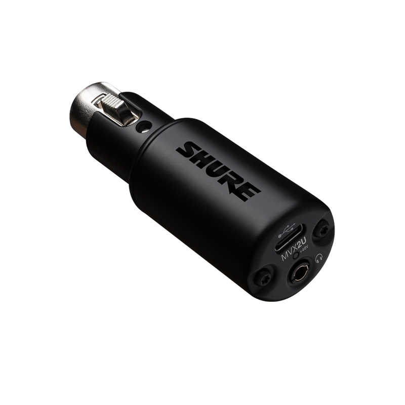 SHURE デジタルオーディオインターフェイス MVシリーズ MVX2U [MVX2U]