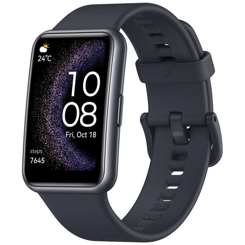 ファーウェイ スマートウォッチ メンズ HUAWEI　スマートウォッチ WATCH FIT Special Edition/Starry Black　WATCHFITSEBLACK