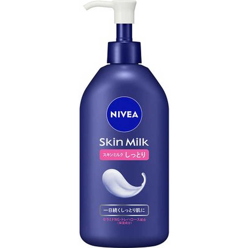花王　NIVEA(ニベア)スキンミルク しっとり ポンプ 本体 350gのサムネイル