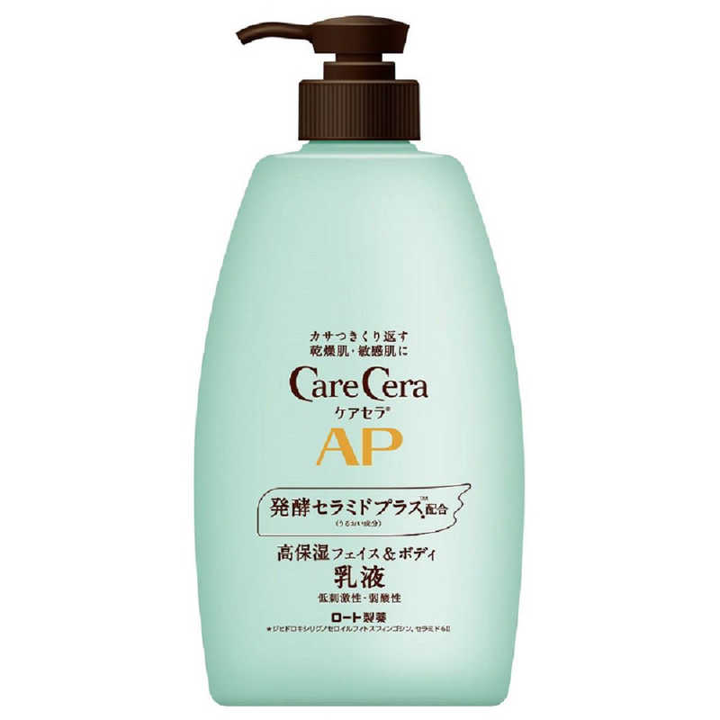 ロート製薬 CareCera(ケアセラ)APフェイス ボディ乳液 大容量ポンプ 本体 400mL